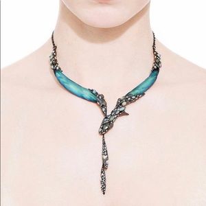 Alexis Bittar Snake Collar Y drop Necklace